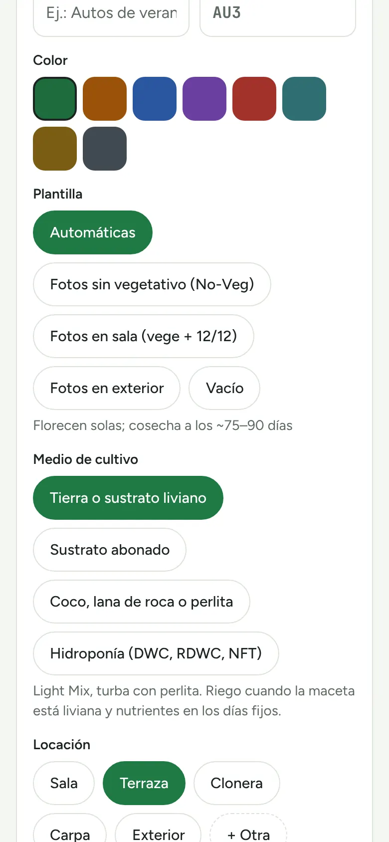 La agenda se arma sola
